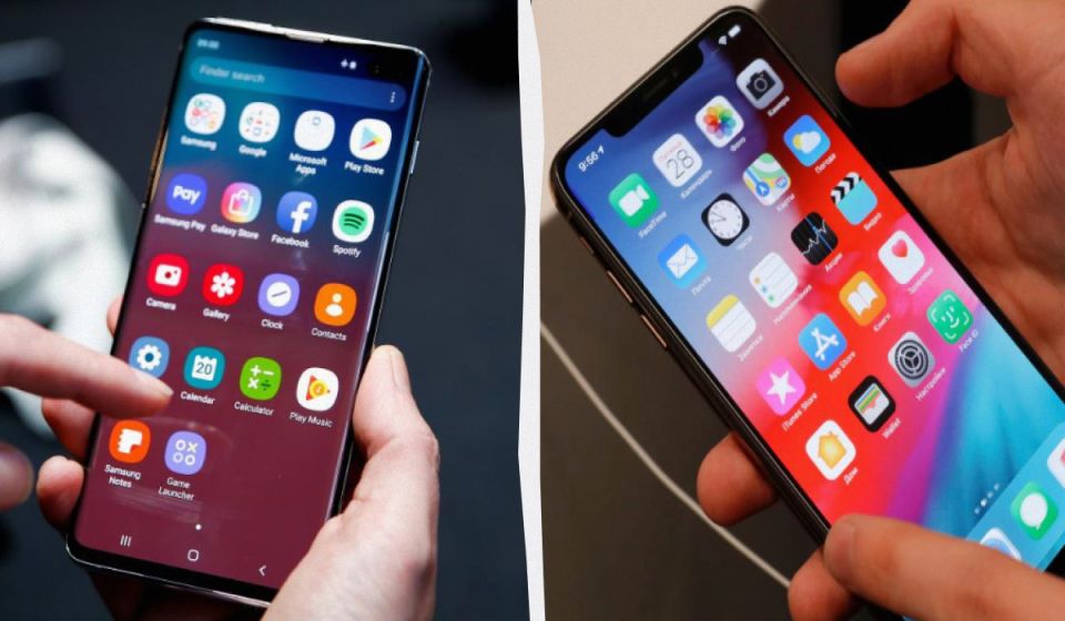    Android  iPhone:     