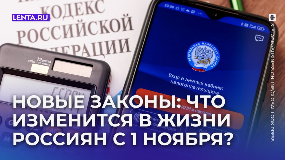 Новые законы России: что ждет граждан с ноября 2025 года