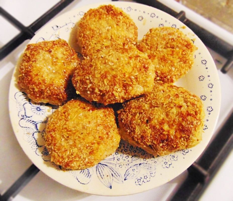 Котлеты из индейки с овощным акцентом