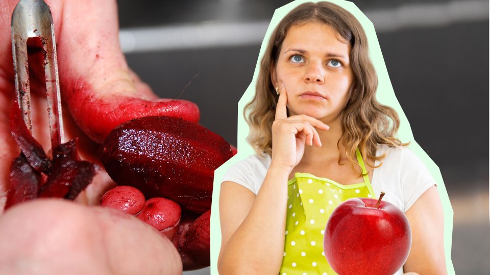 Не можете отмыть руки после чистки свеклы? Этот фрукт вас спасет