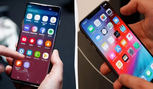   Android  iPhone:     