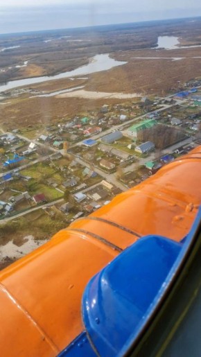 Доброе утро, вартовчане!. Посмотрите, как прекрасен Нижневартовский район с высоты полета вертолета