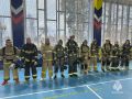 В Нягани состоялись соревнования по мини-футболу среди газодымозащитников