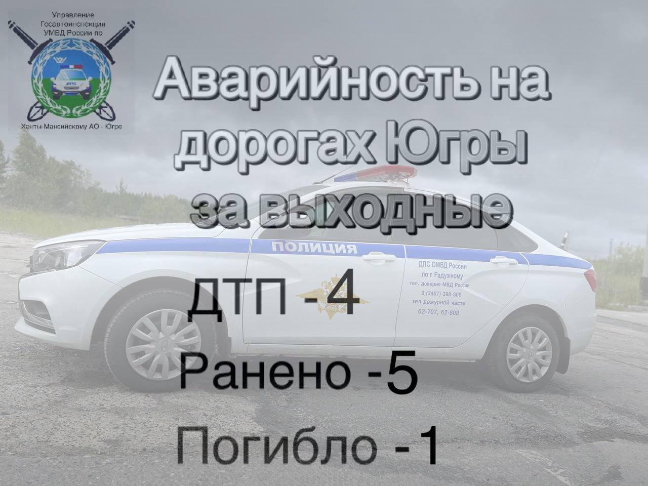 Сводка Госавтоинспекции за выходные (с 25 по 26 октября 2025 года):