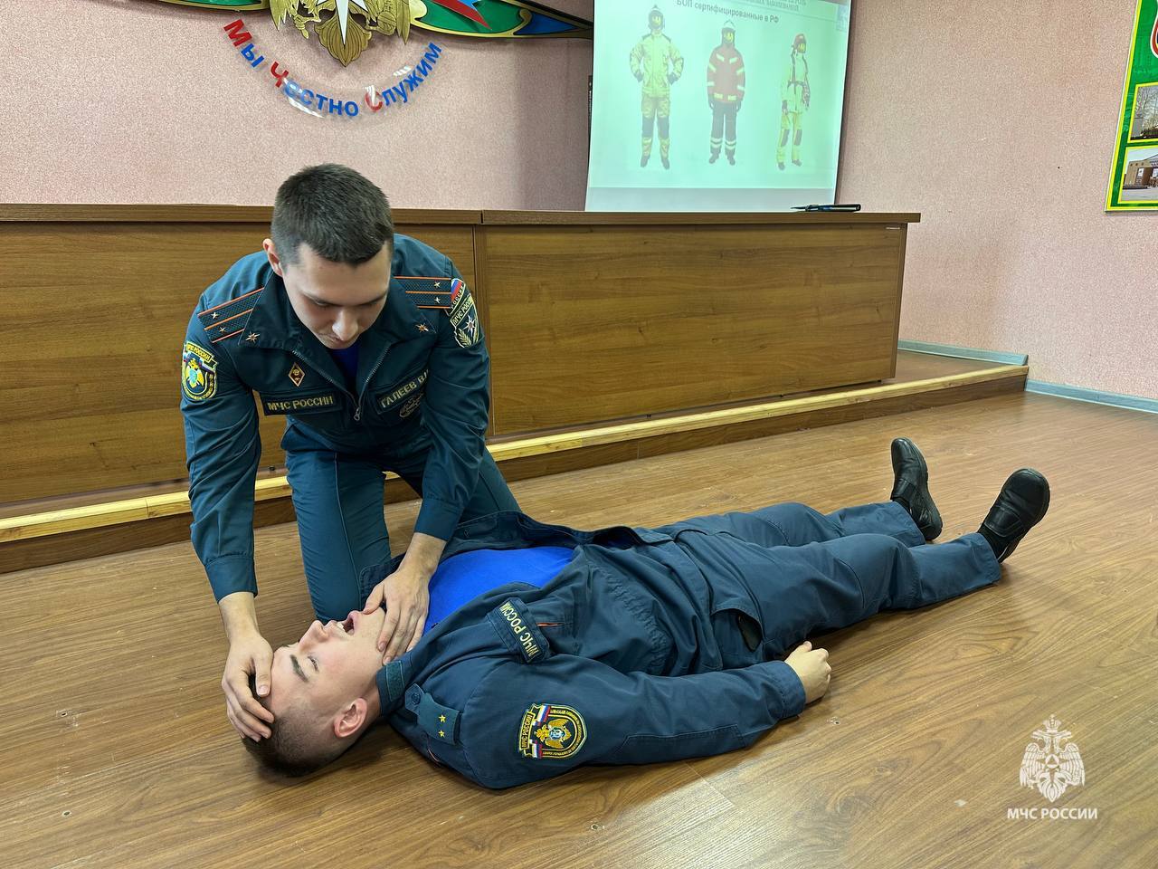 Профессиональная подготовка личного состава: итоги практических занятий