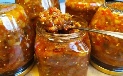 Наслаждайтесь зимой с простым рецептом баклажанной икры