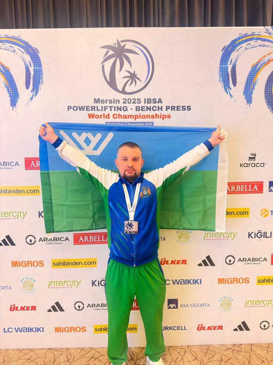 Дмитрий Кощенко: В городе Мерсин (Турция) проходит чемпионат мира по пауэрлифтингу (спорт слепых)