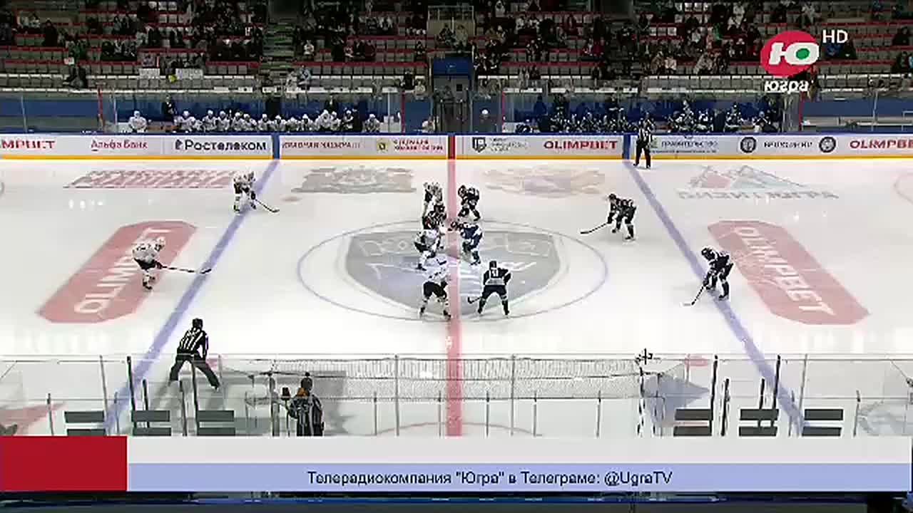 Хоккеисты «Югры» готовятся ко второму матчу этой выездной серии