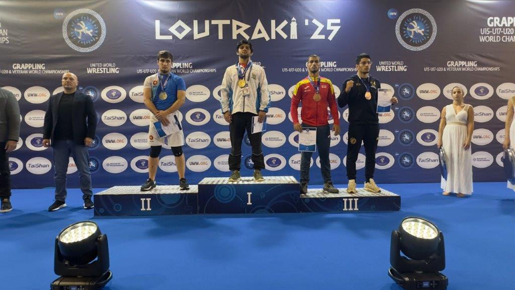 Сургутский спортсмен завоевал золотую медаль Первенства мира по спортивной борьбе (грэпплинг) Сургутский спортсмен завоевал золотую медаль Первенства мира по спортивной борьбе (грэпплинг)