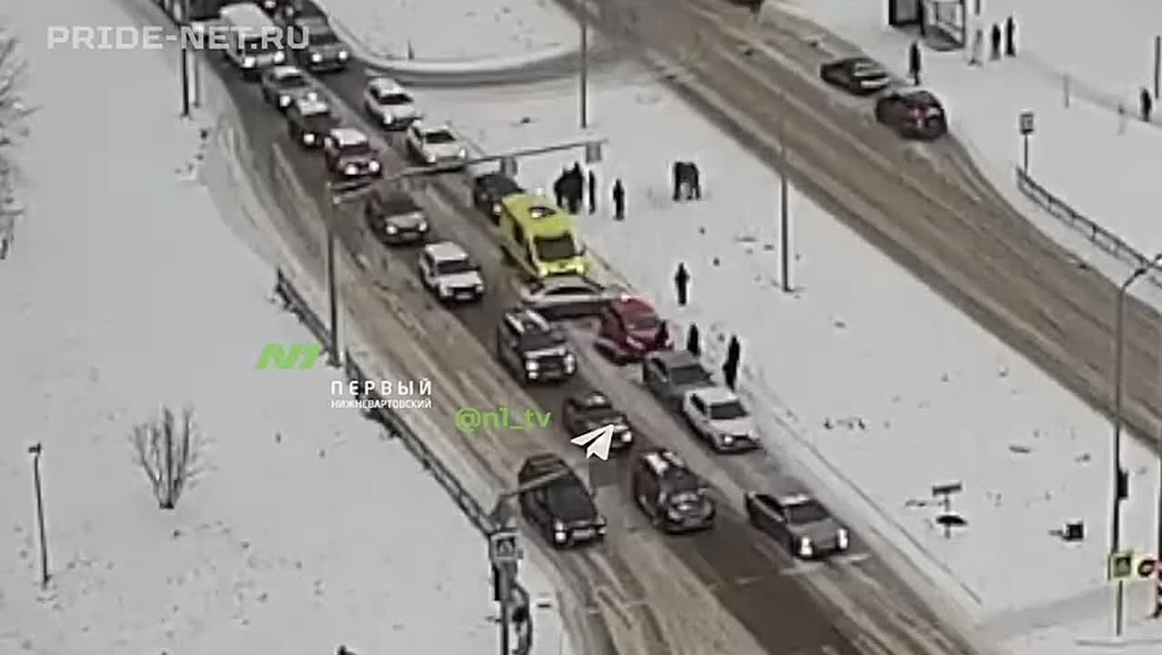 ДТП с паровозиком закончилось массовой потасовкой