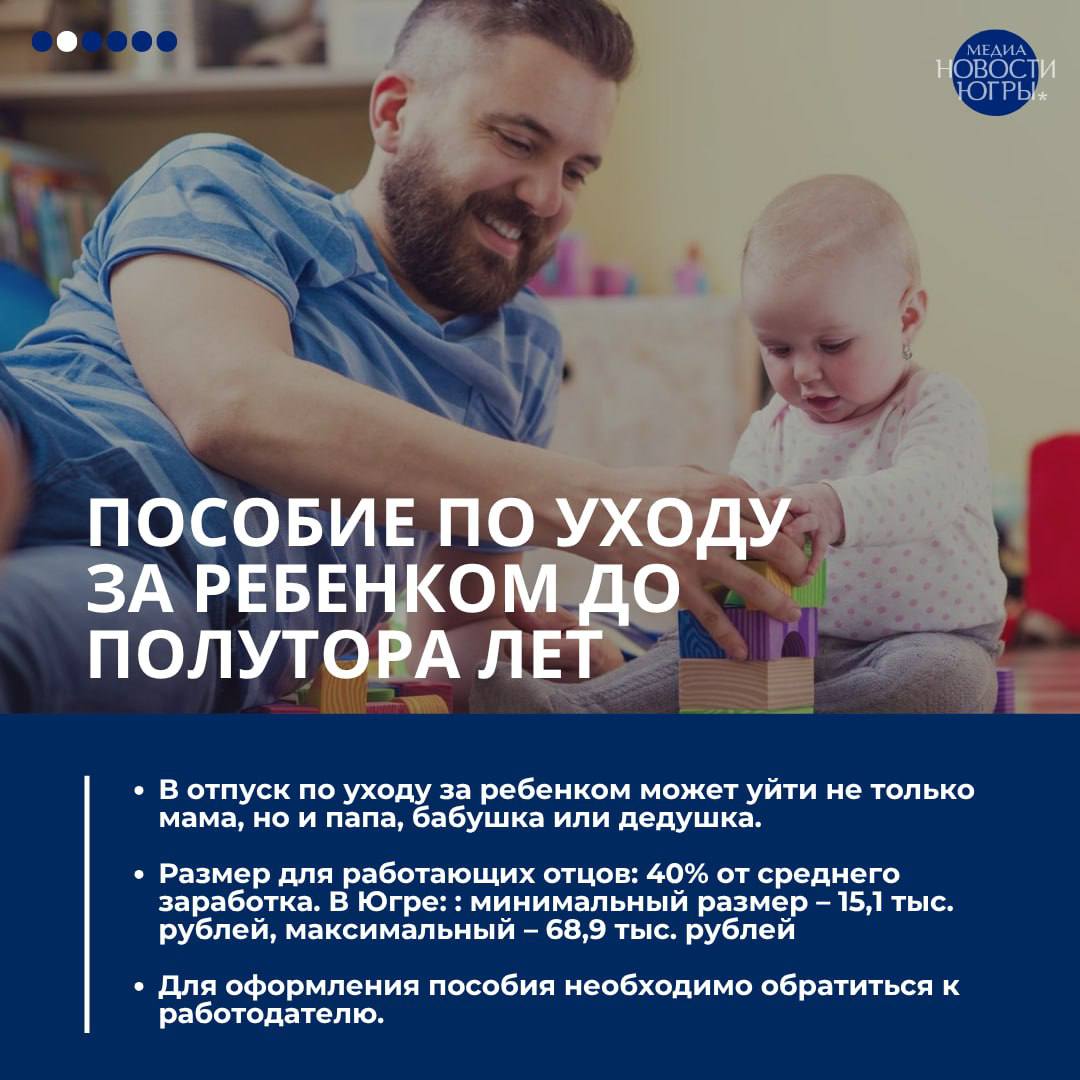 Господдержка для заботливых отцов Господдержка для заботливых отцов