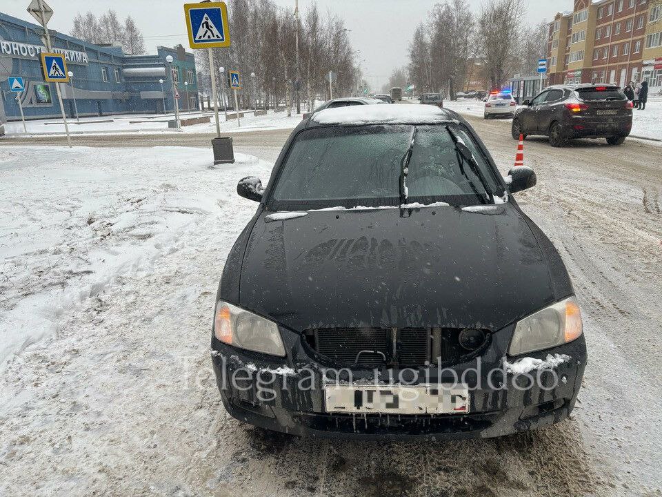 В Урае в ДТП пострадал ребёнок В Урае в ДТП пострадал ребёнок