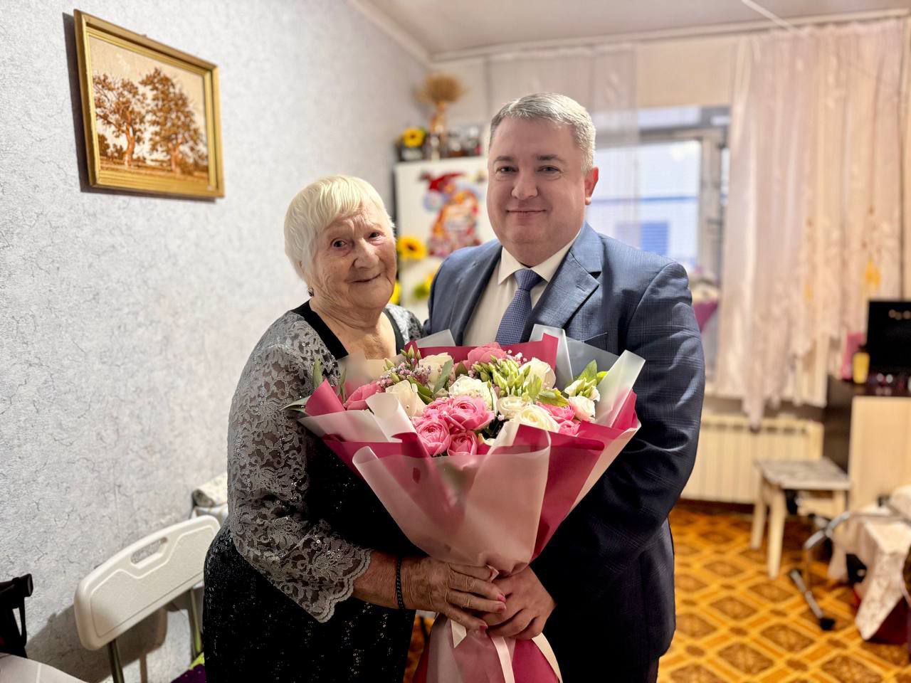 Дмитрий Кощенко: Поздравил с вековым юбилеем удивительного человека, труженицу тыла Федосью Филипповну Иванову