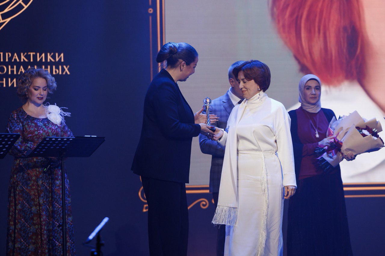 Югорчанка Наталья Анкина — лауреат II степени престижной премии «Гордость нации — 2025» Югорчанка Наталья Анкина — лауреат II степени престижной премии «Гордость нации — 2025»
