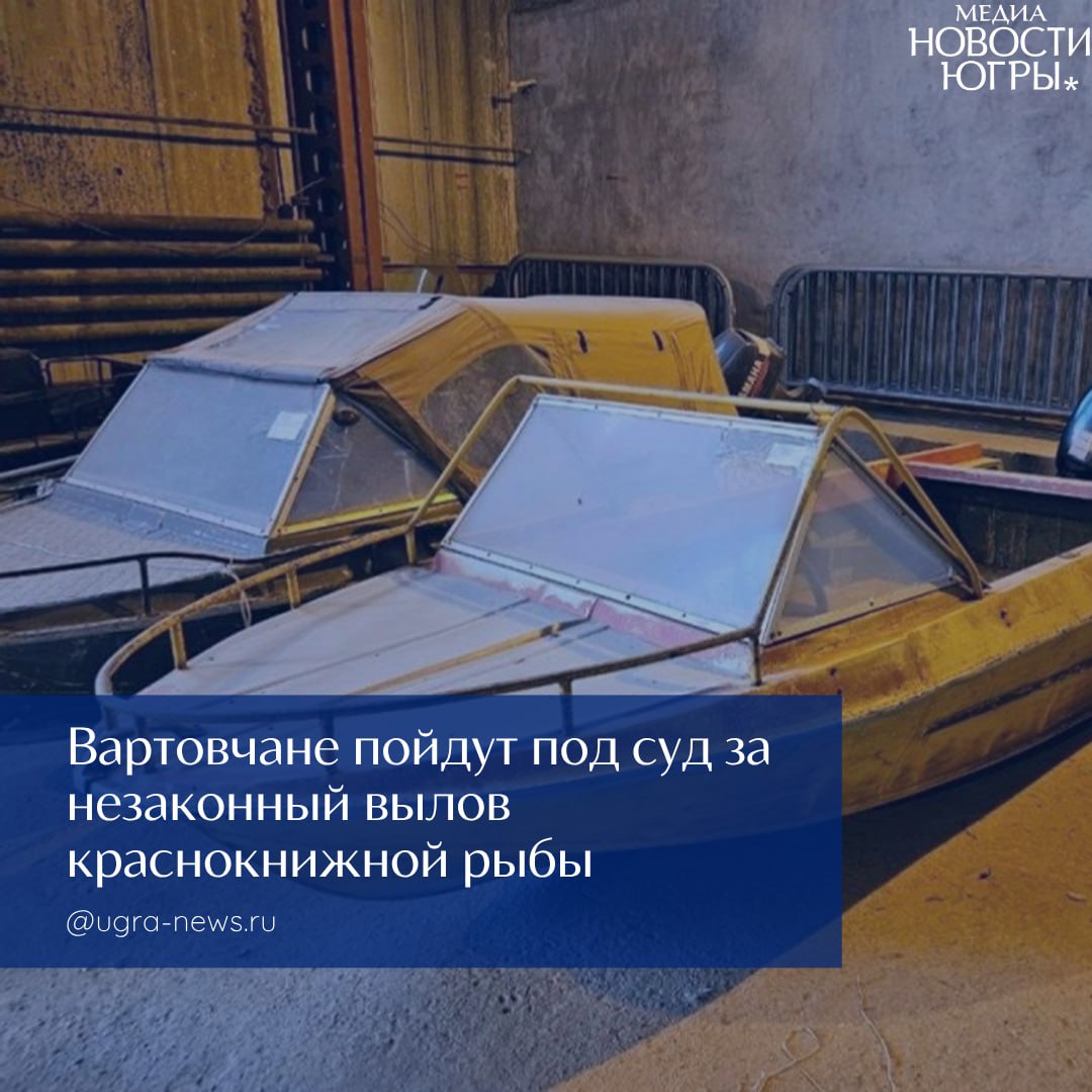 Вартовчане пойдут под суд за незаконный вылов краснокнижной рыбы