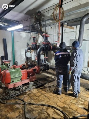 Сегодня на ЦТП 9/3 специалисты НКС проводят модернизацию технологической и электротехнической части