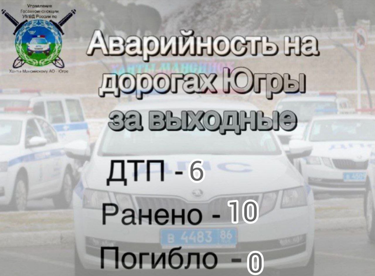 Сводка Госавтоинспекции за выходные (с 15 по 16 ноября 2025 года):