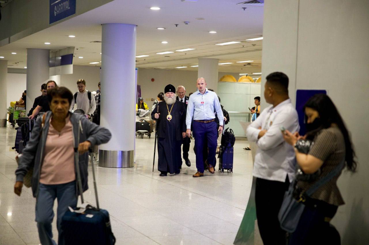 Митрополит Павел с архипастырским визитом прибыл в столицу Филиппин Митрополит Павел с архипастырским визитом прибыл в столицу Филиппин