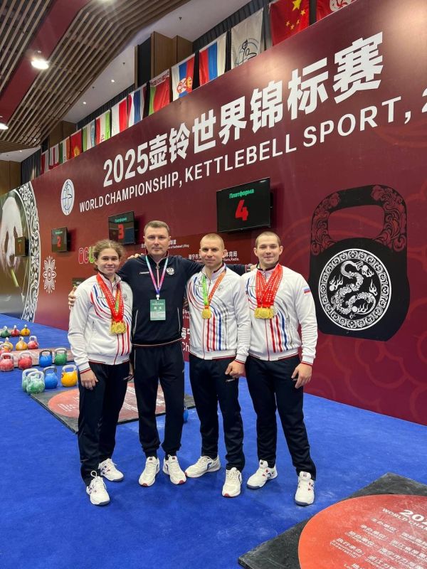 Югорские гиревики — сильнейшие на планете