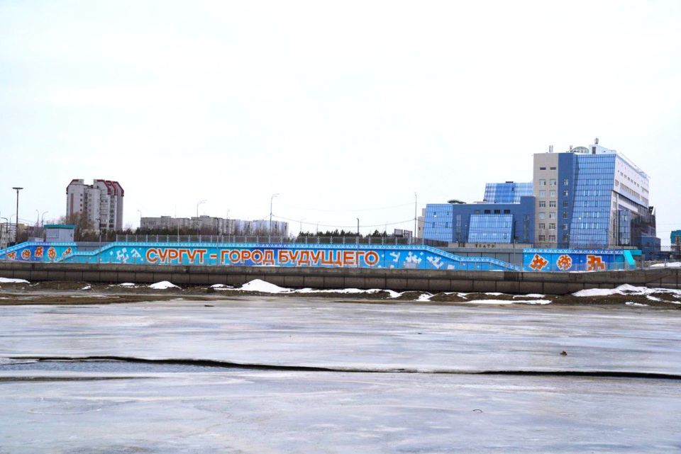 Набережную СурГУ украсил новый арт-объект