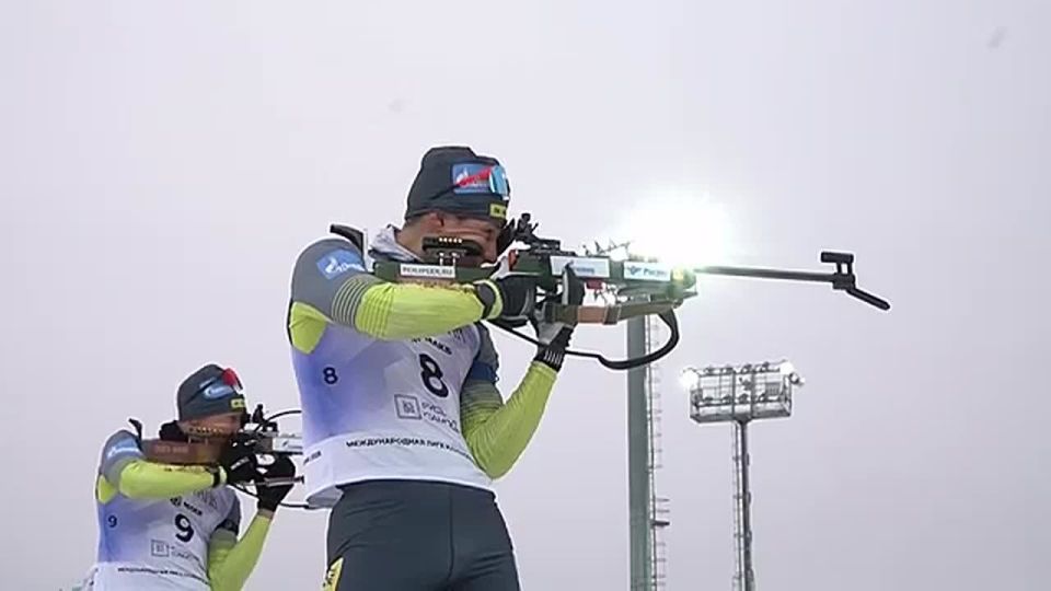 Югорчане завоевали две золотые медали в масс-стартах на Международной лиге клубного биатлона