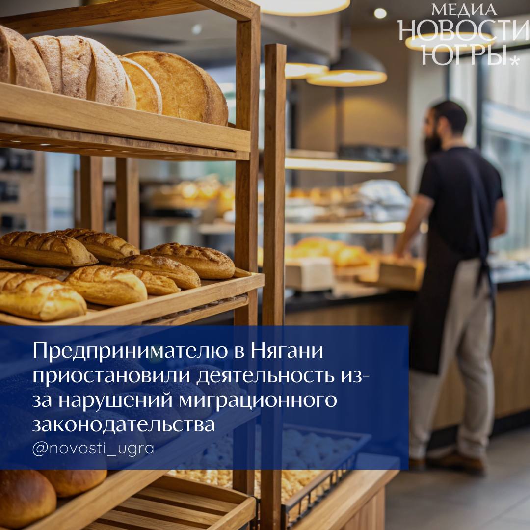 Няганский городской суд на 14 суток приостановил работу индивидуального предпринимателя за незаконное привлечение иностранных работников