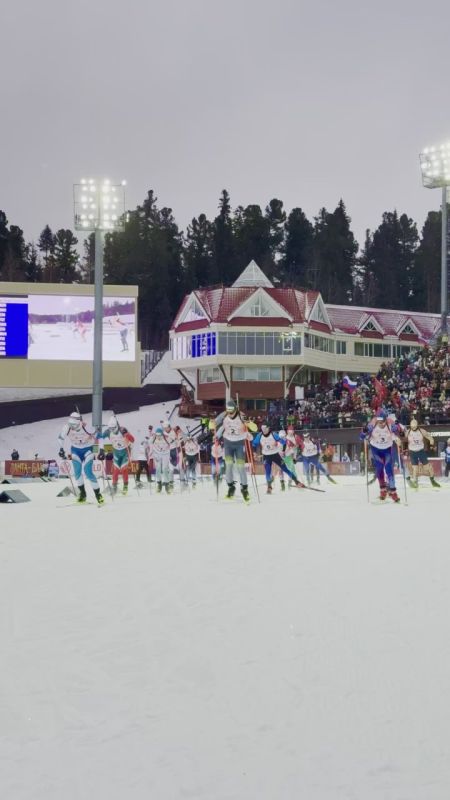 Где все? На биатлоне!. В Центре зимних видов спорта им. А. В. Филипенко проходит этап Ланта GV Gold Кубка Международной лиги клубного биатлона