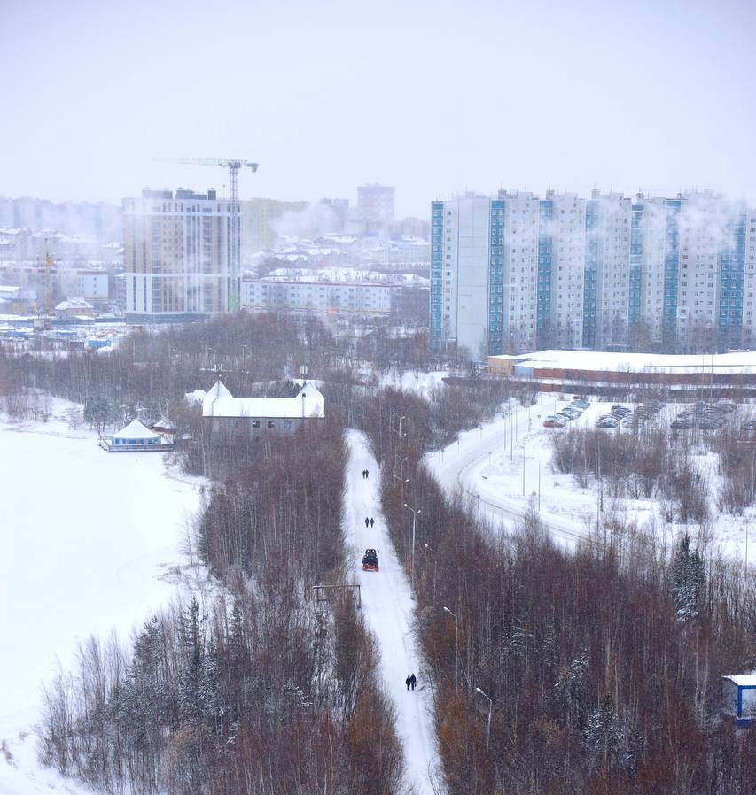 25 ноября на территории Югры ожидаются сильные снегопады, метель