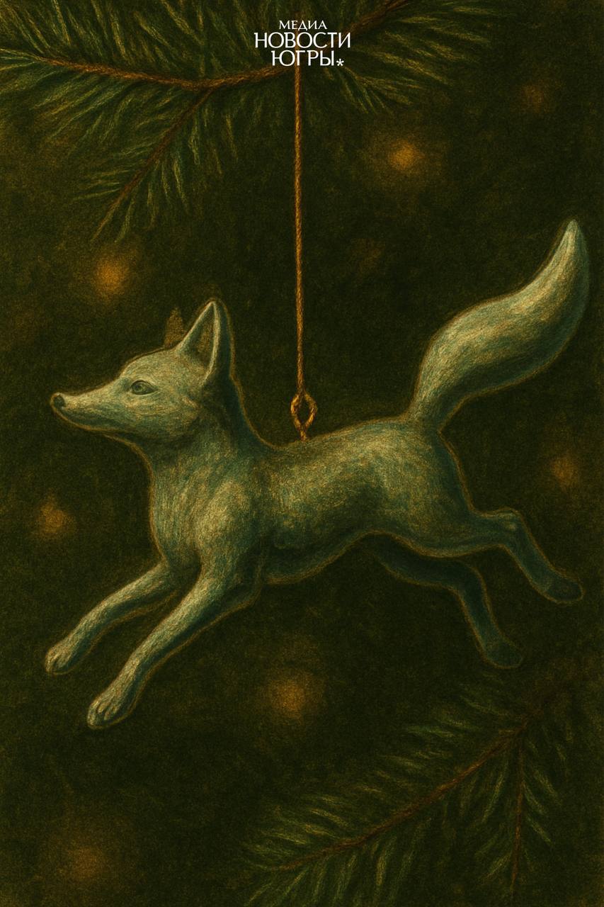 С помощью нейросети мы создали новогодние украшения с символами Югры С помощью нейросети мы создали новогодние украшения с символами Югры