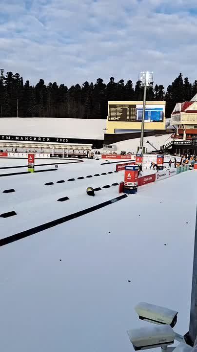 В Ханты-Мансийск прибыли звезды сборной России по биатлону