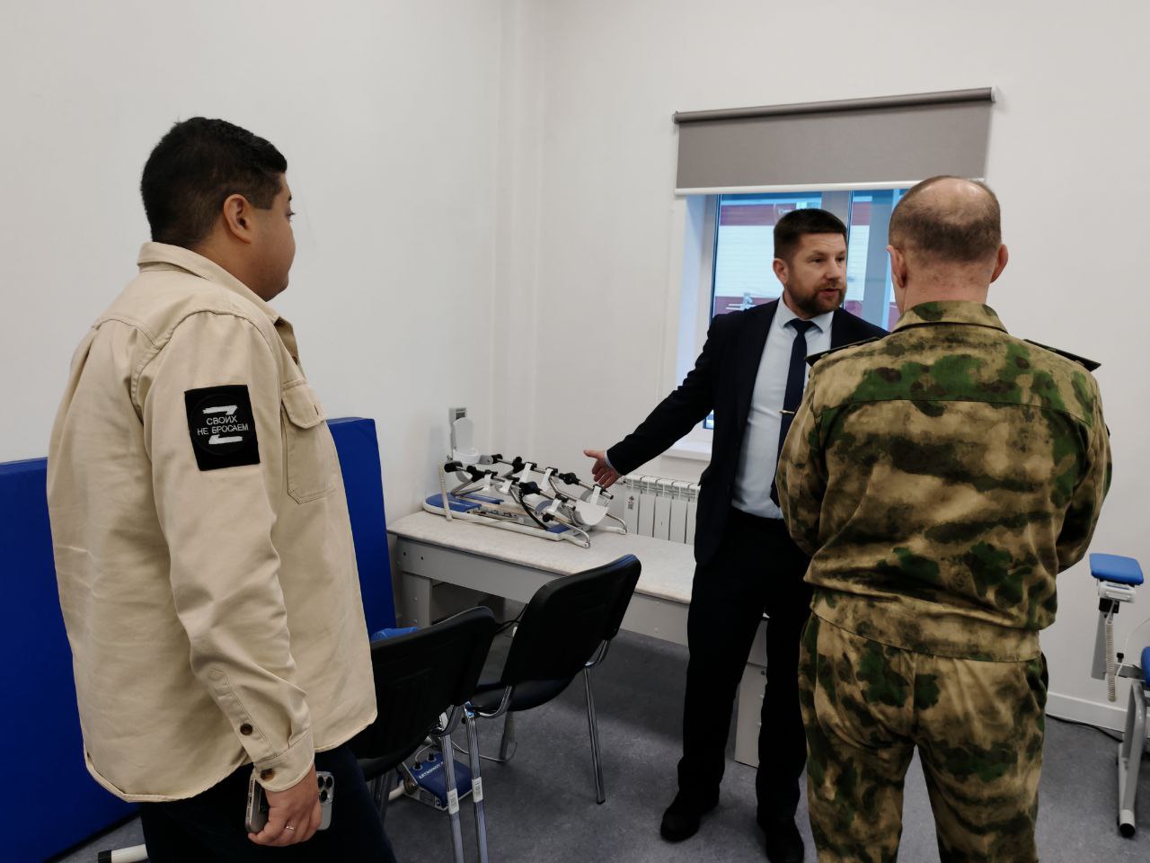 В Югре на базе филиала фонда «Защитники Отечества» открылось отделение медицинской реабилитации участников СВО В Югре на базе филиала фонда «Защитники Отечества» открылось отделение медицинской реабилитации участников СВО