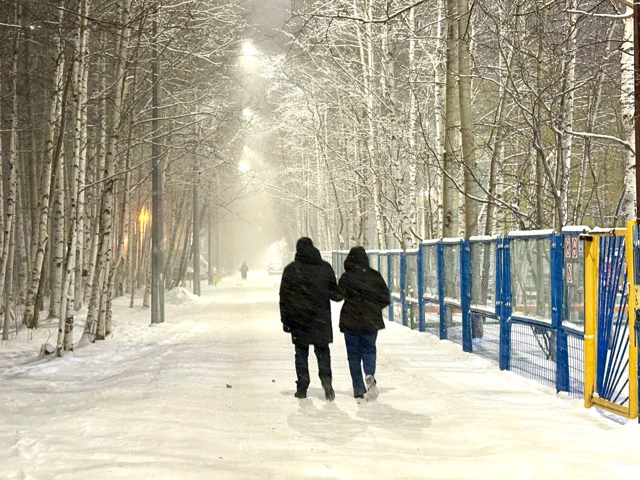 Новые линии освещения в первых микрорайонах Новые линии освещения в первых микрорайонах