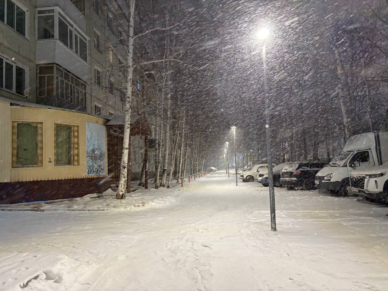 Новые линии освещения в первых микрорайонах Новые линии освещения в первых микрорайонах