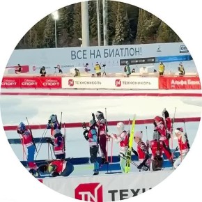 В Югре продолжается большой биатлон! Дмитрий Губерниев следит за гонками и рассказывает о победителях на Матч ТВ