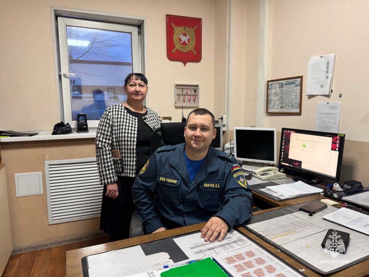 Экскурсия для мам пожарных