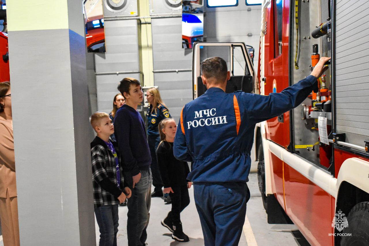 День матери в пожарной части День матери в пожарной части