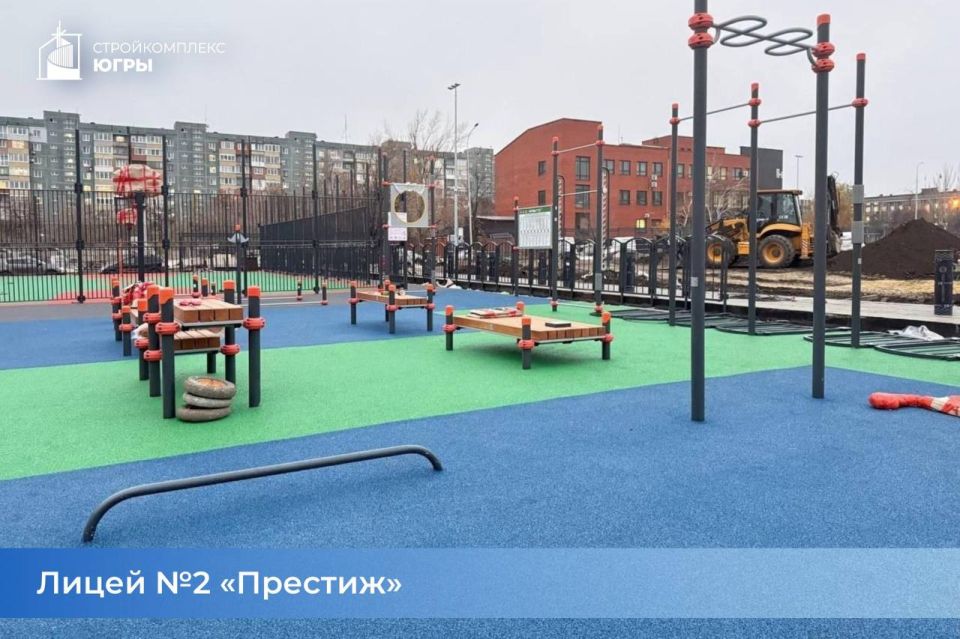 Югра преображает Макеевку: работы по благоустройству продолжаются