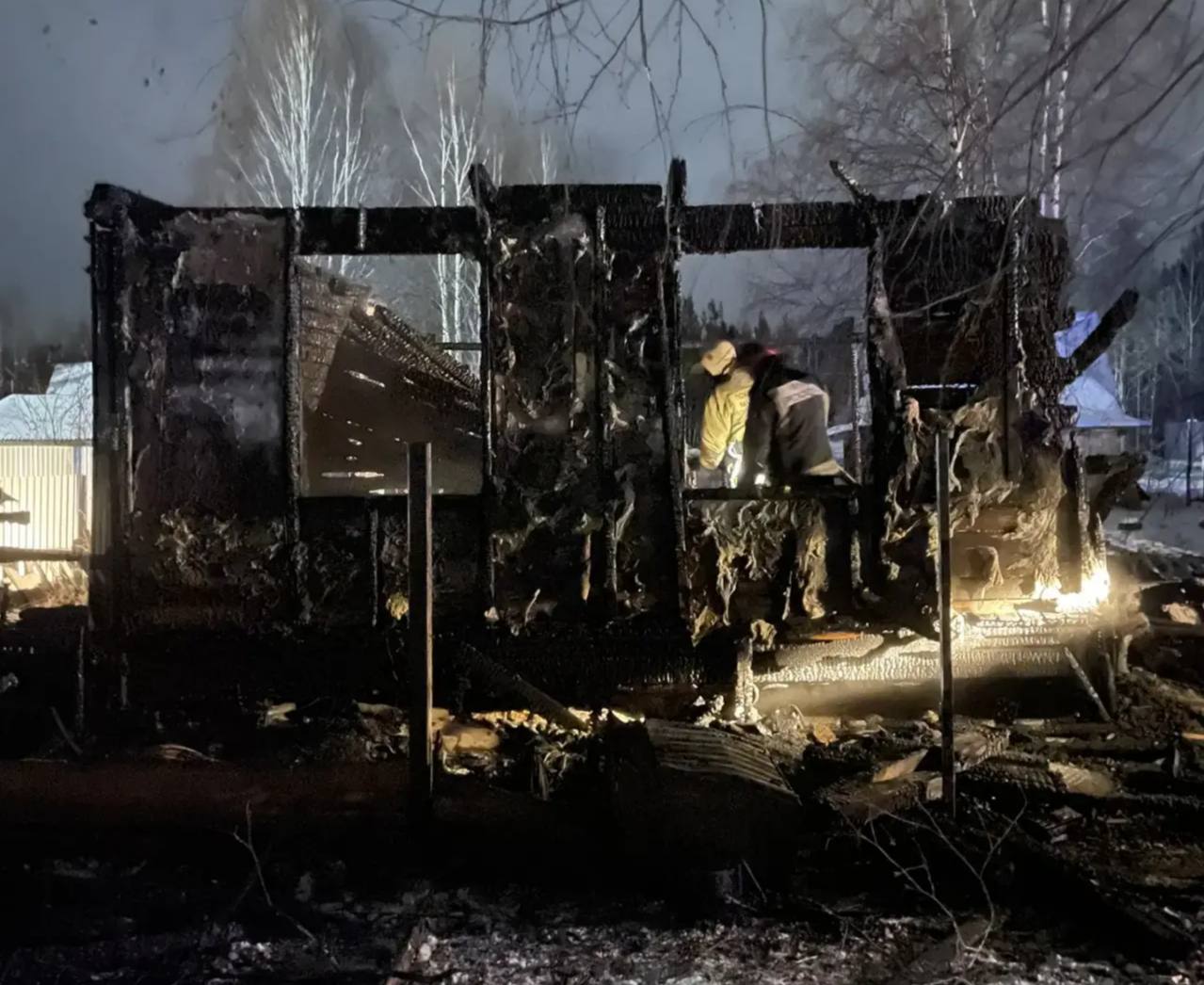 В Сургуте проводится проверка по факту гибели мужчины в результате пожара