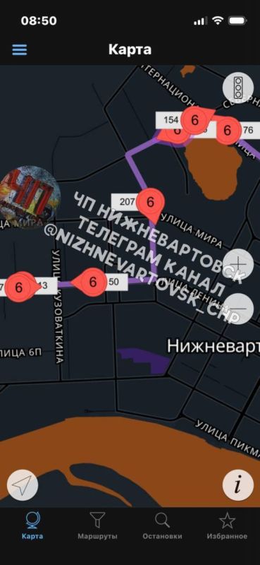 Вартовчане готовы жаловаться губернатору Кухаруку на паровозики из автобусов: