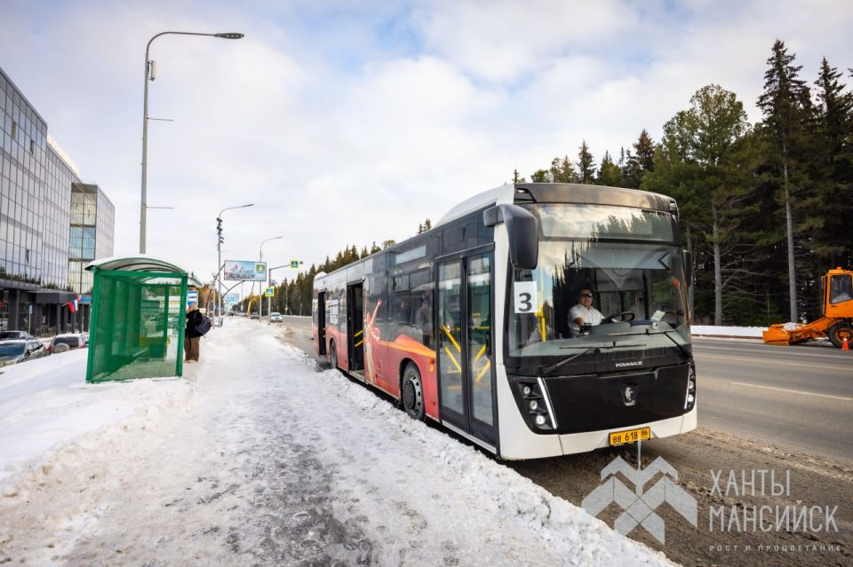 В Ханты-Мансийске продолжают совершенствовать работу общественного транспорта