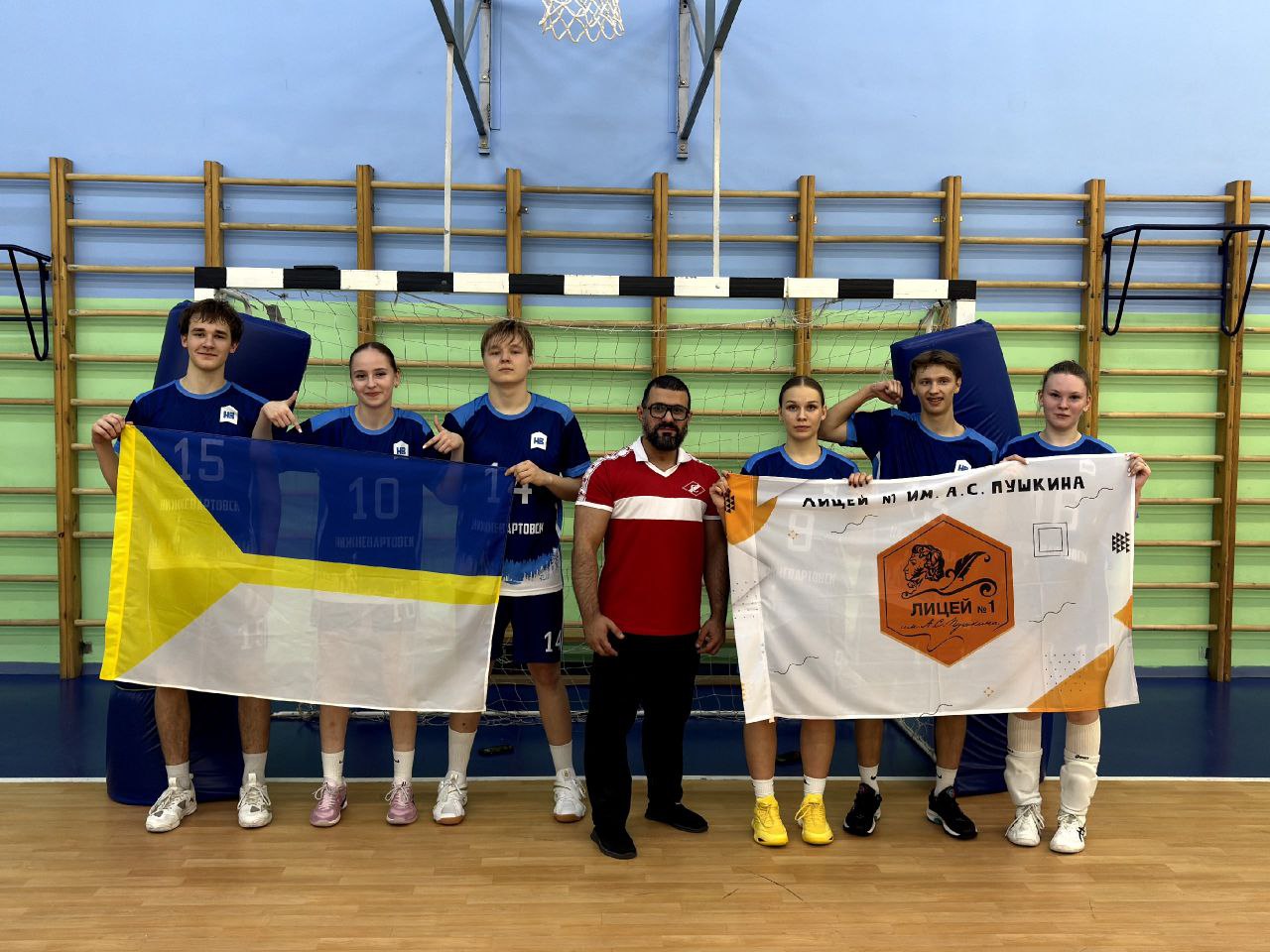 Дмитрий Кощенко: Команда лицея №1 им. А. С. Пушкина стала чемпионом округа среди школ, победив всех соперников в спартакиаде Спортивной лиги Движения Первых! Дмитрий Кощенко: Команда лицея №1 им. А. С. Пушкина стала чемпионом округа среди школ, победив всех соперников в спартакиаде Спортивной лиги Движения Первых!