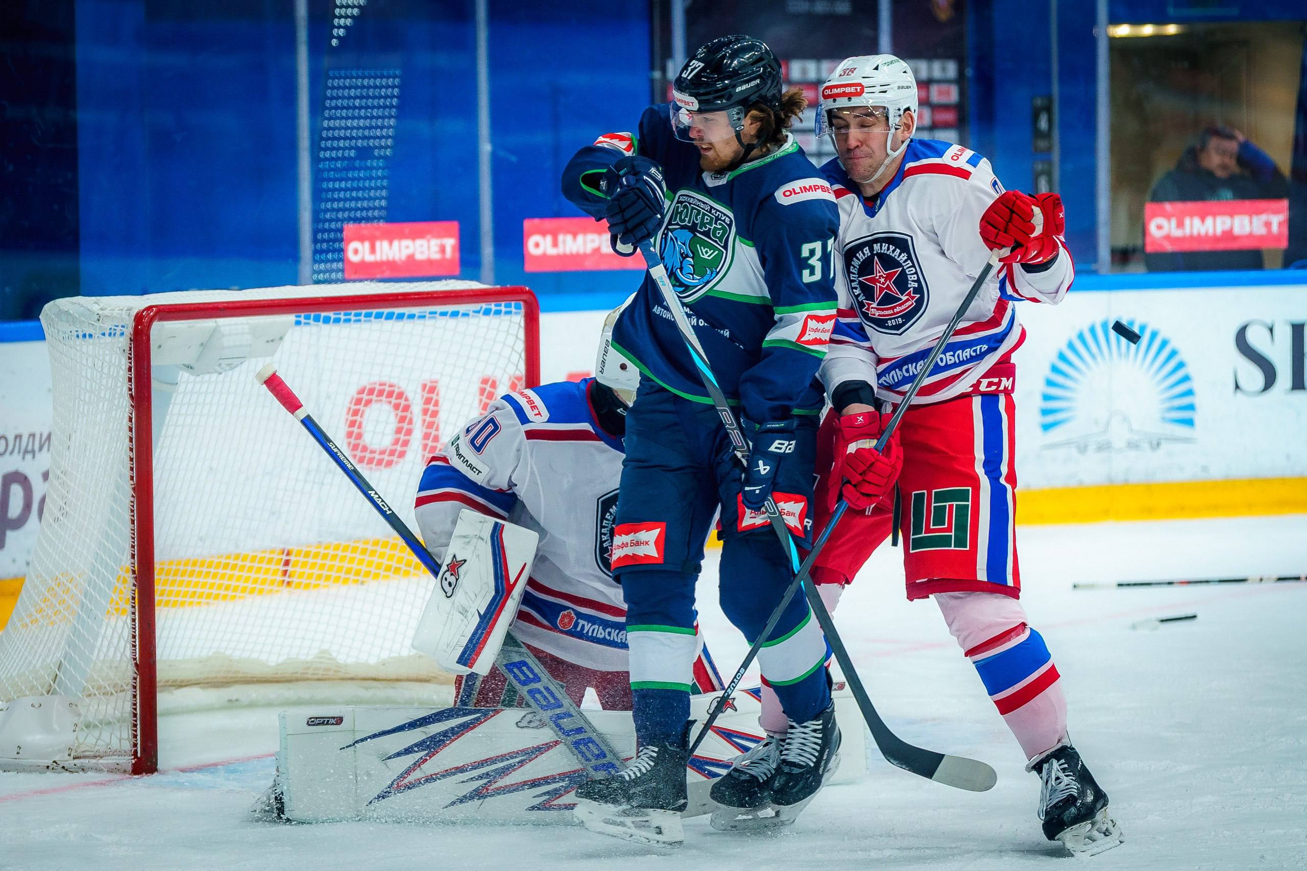«Югра» в овертайме переиграла тульский АКМ «Югра» в овертайме переиграла тульский АКМ