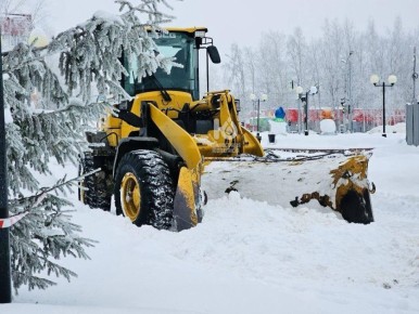 План по уборке и вывозу снега в городе Нефтеюганске на 13 декабря