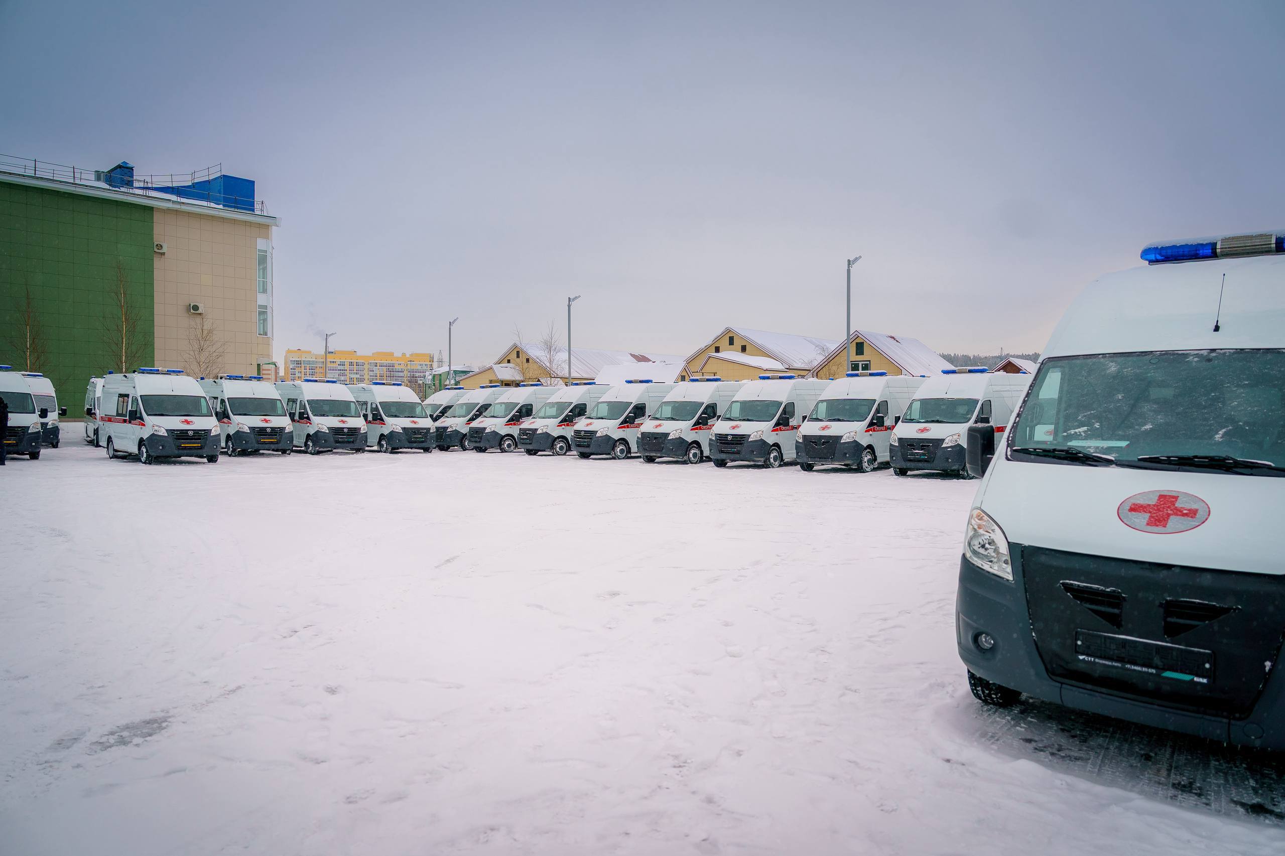 В Югре продолжается обновление автопарка скорой медицинской помощи В Югре продолжается обновление автопарка скорой медицинской помощи