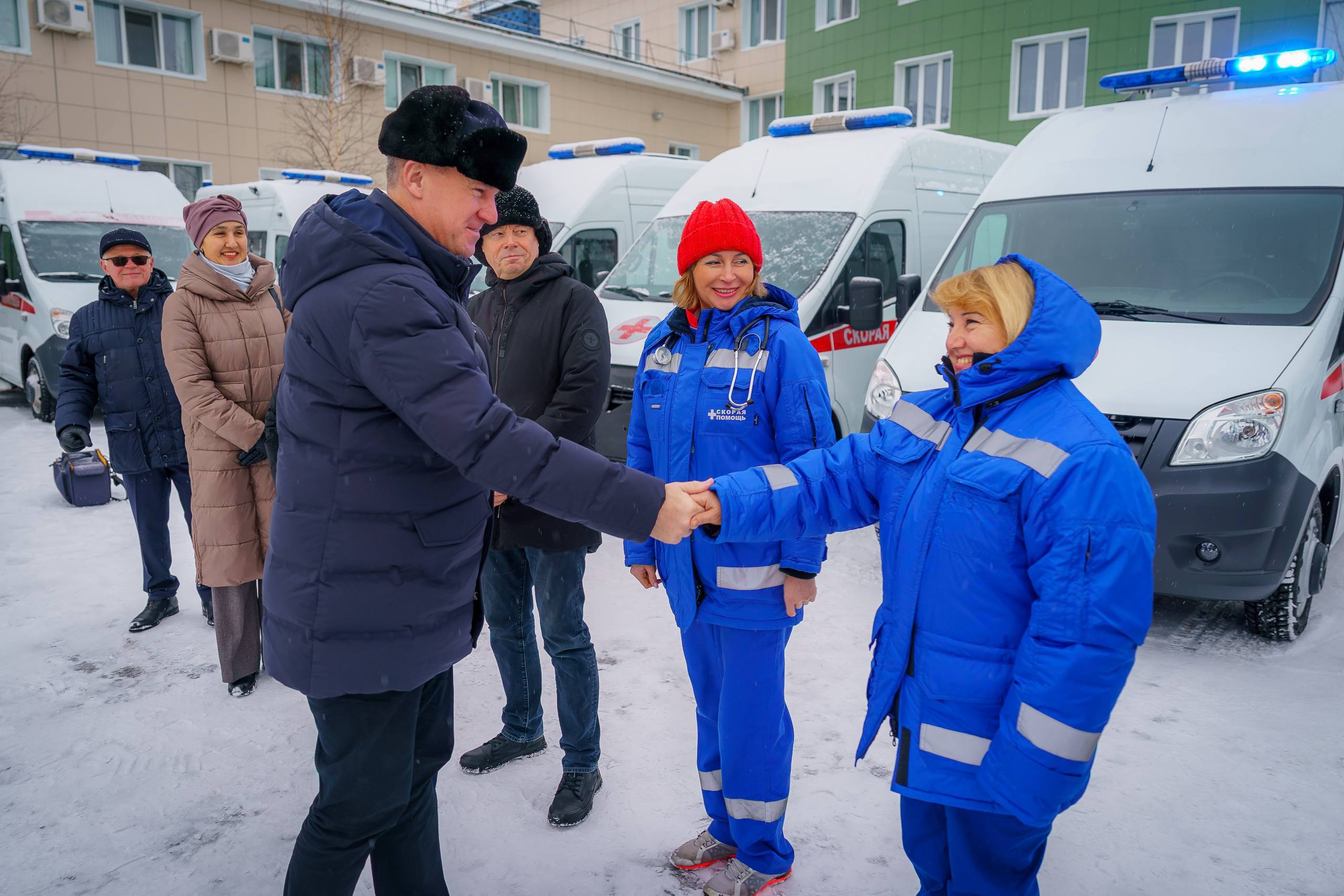 В Югре продолжается обновление автопарка скорой медицинской помощи В Югре продолжается обновление автопарка скорой медицинской помощи
