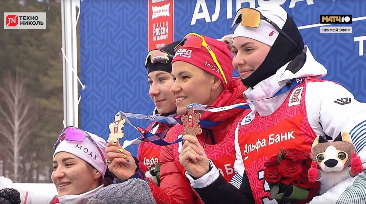 Виктория Метеля завоевала «бронзу» в большом масс-старте на Кубке России по биатлону Виктория Метеля завоевала «бронзу» в большом масс-старте на Кубке России по биатлону