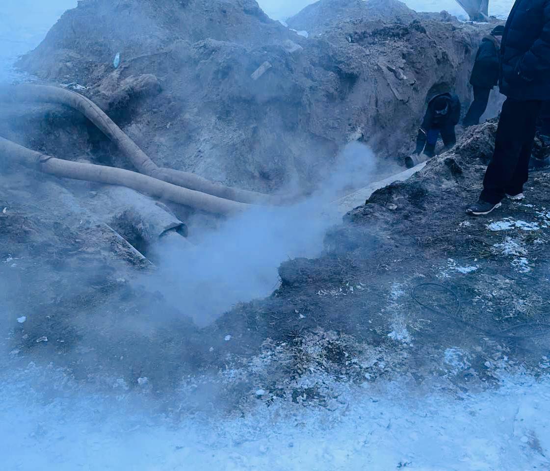 Прокуратура проводит проверку по факту порыва на сетях теплоснабжения в г.Белоярском Прокуратура проводит проверку по факту порыва на сетях теплоснабжения в г.Белоярском