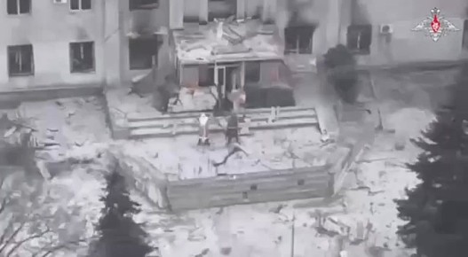 Минобороны публикует видео из освобожденного Димитрова