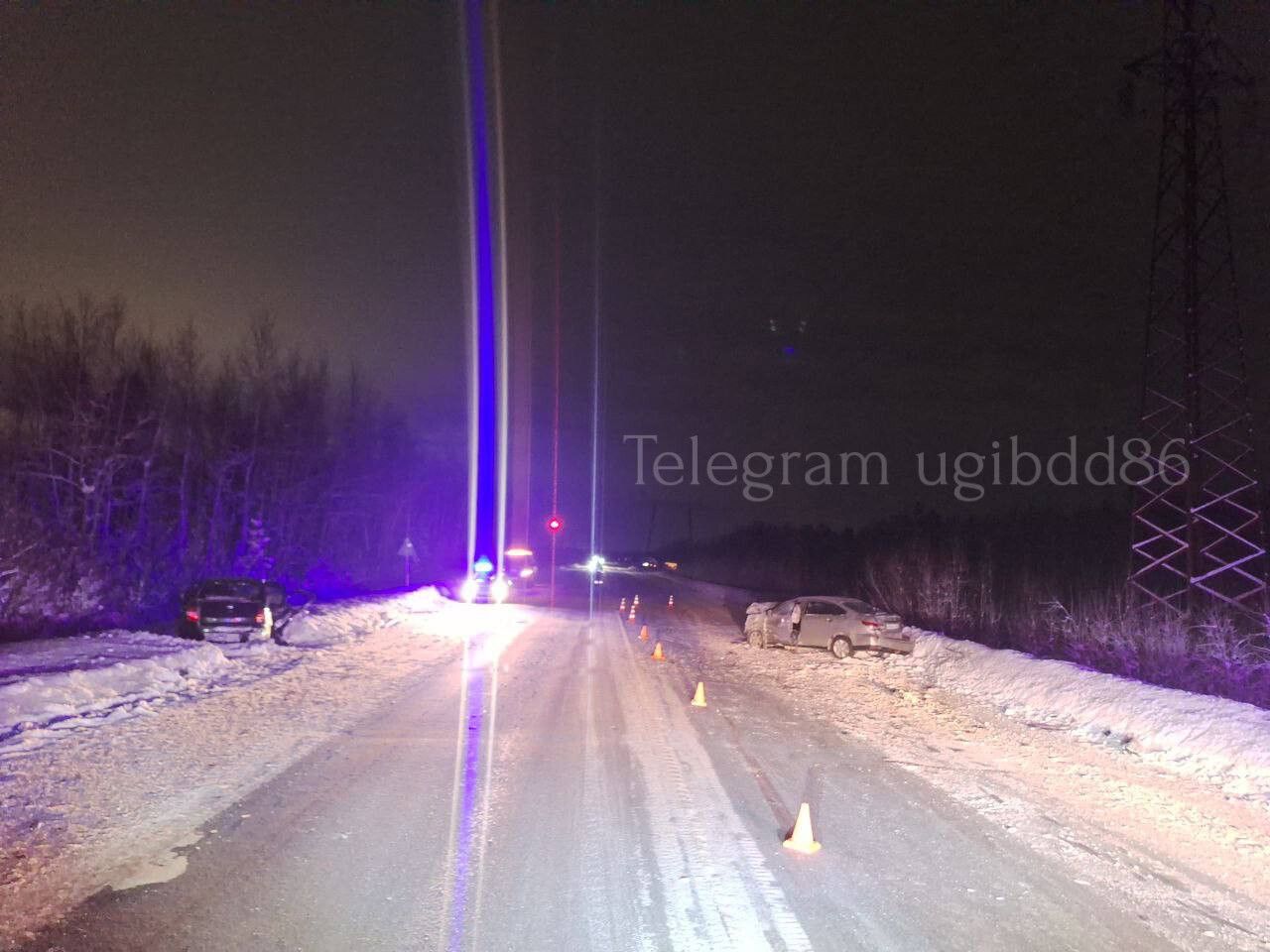 Неконтролируемый занос авто привёл к ДТП