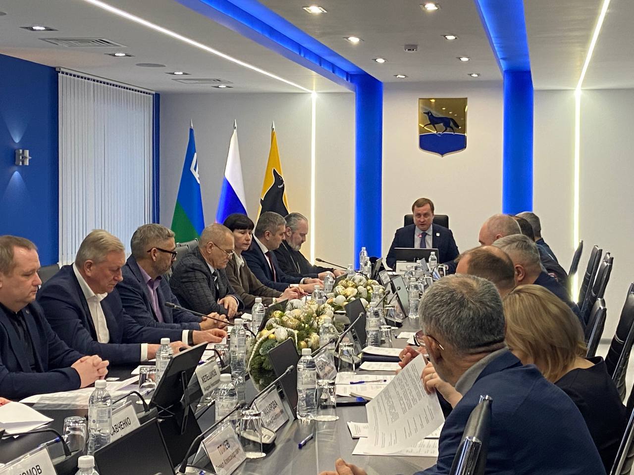 В преддверии новогодних праздников Глава Сургута Максим Слепов провёл заседание комиссии по чрезвычайным ситуациям В преддверии новогодних праздников Глава Сургута Максим Слепов провёл заседание комиссии по чрезвычайным ситуациям